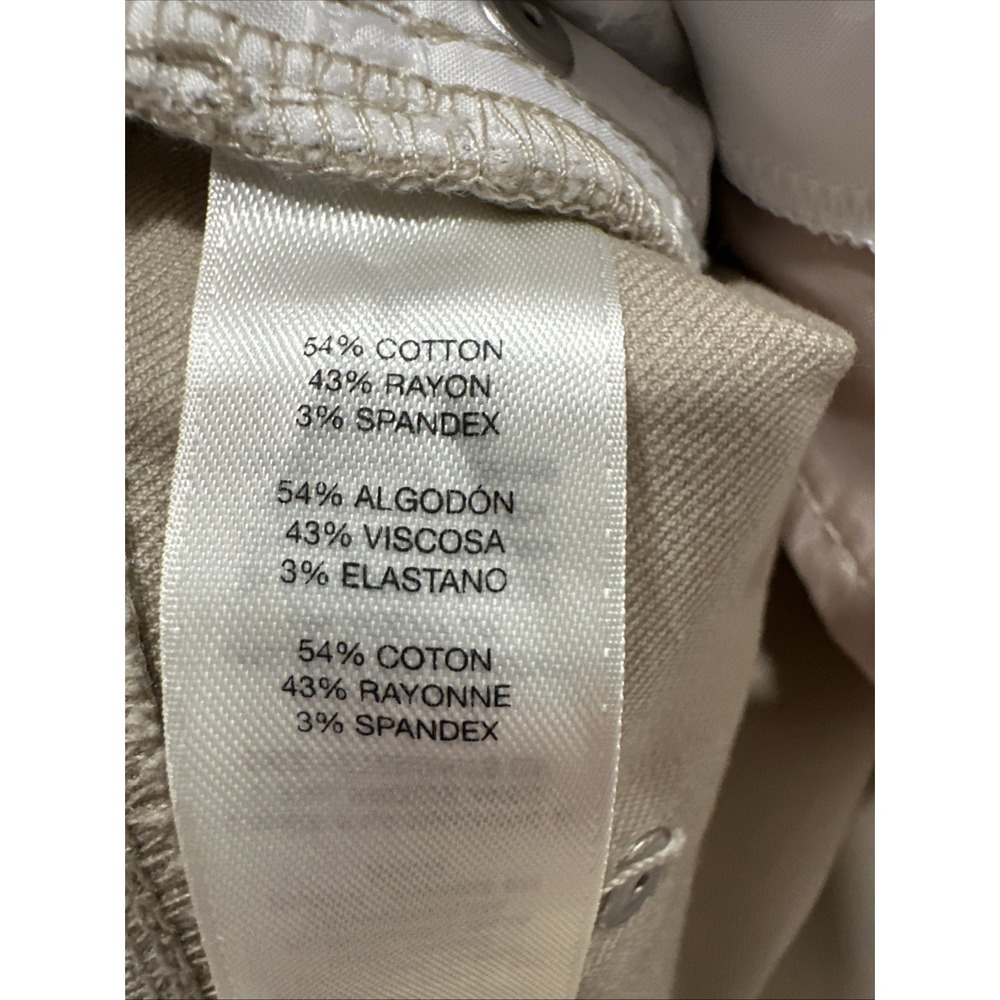 Chico's So Slimming Size 1.5/10 Getaway Ankle Pant Women's New Khaki Color NWT - Picture 8 of 9
